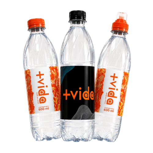 Botellas +Vida 600 ml